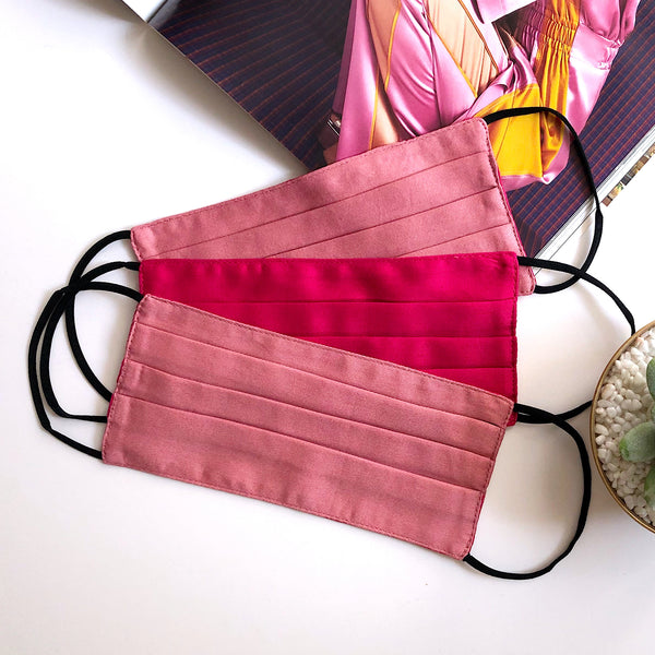 Satin Cotton · Pink & Baby Pink