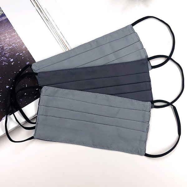 Satin Cotton · Grey & Dark Grey